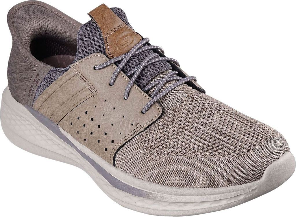 Skechers Slade Ocon Herren Sneaker, braun, 44 EU, Hands Produktbild 