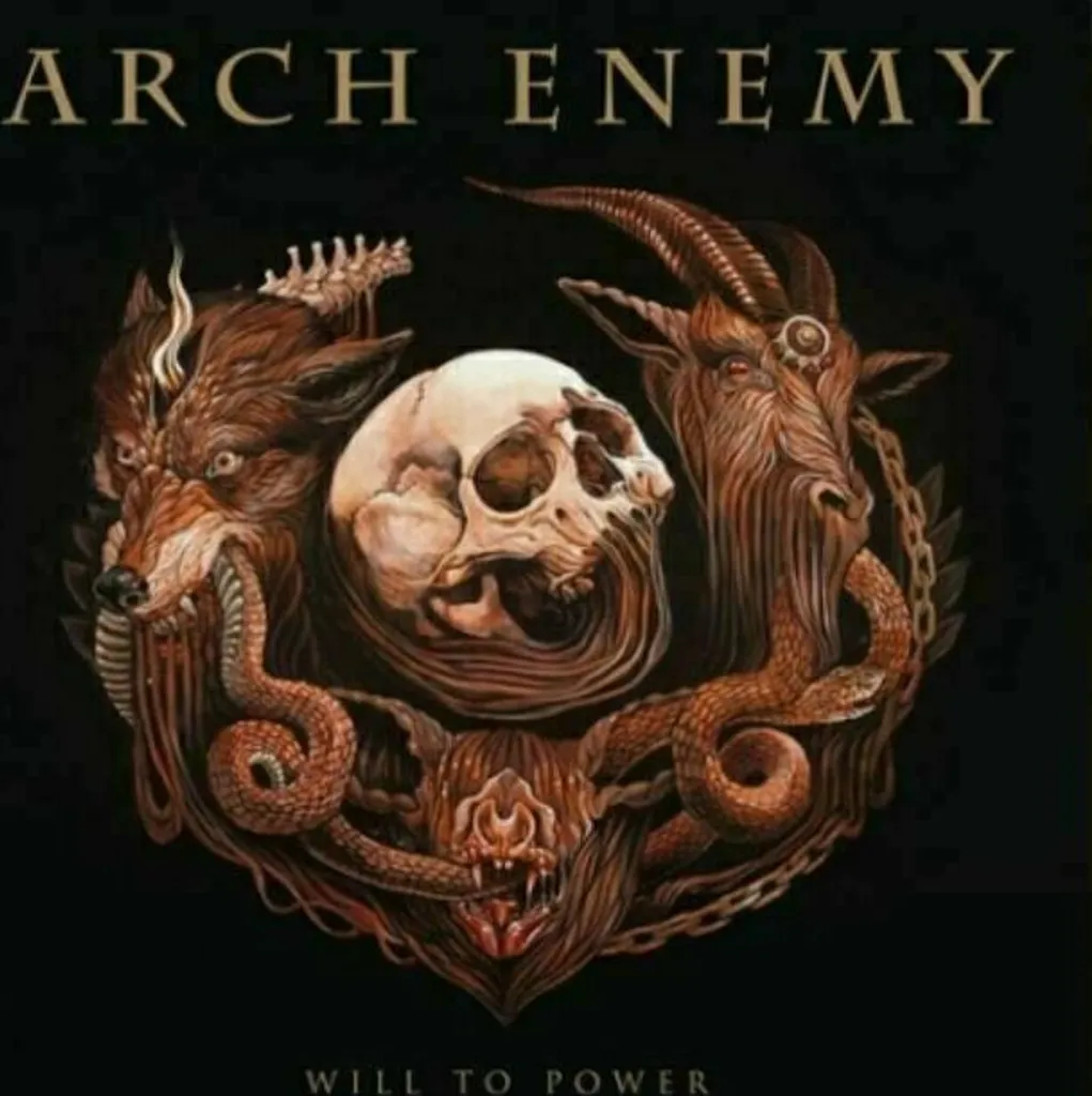Album Arch Enemy Will To Power Vinyle Jaune pour Collectionneur Métal