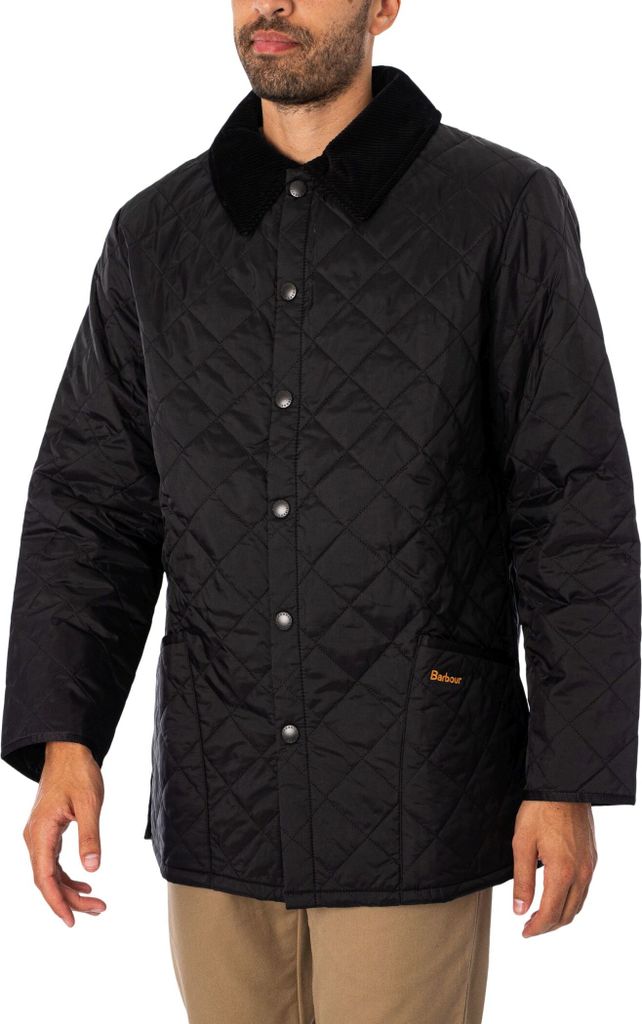 Barbour Steppjacke Liddesdale, Schwarz 3XL Produktbild 3