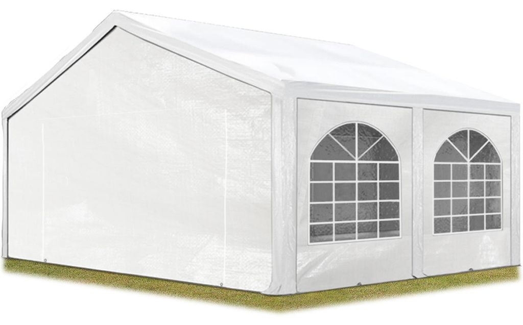 TOOLPORT Hochwertiges Partyzelt 5x5 m Pavillon Zelt PE Produktbild 