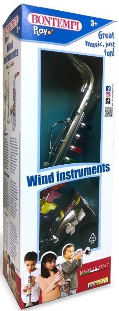 Bontempi Saxophon 8 Noten, Blau