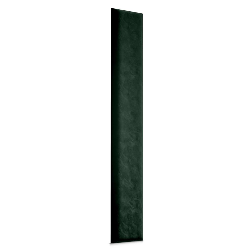 Muralo Polsterpaneel WANDKISSEN Wandpolster Bettkopfteil Wandpaneel Flaschengrün 90 cm x 15 cm