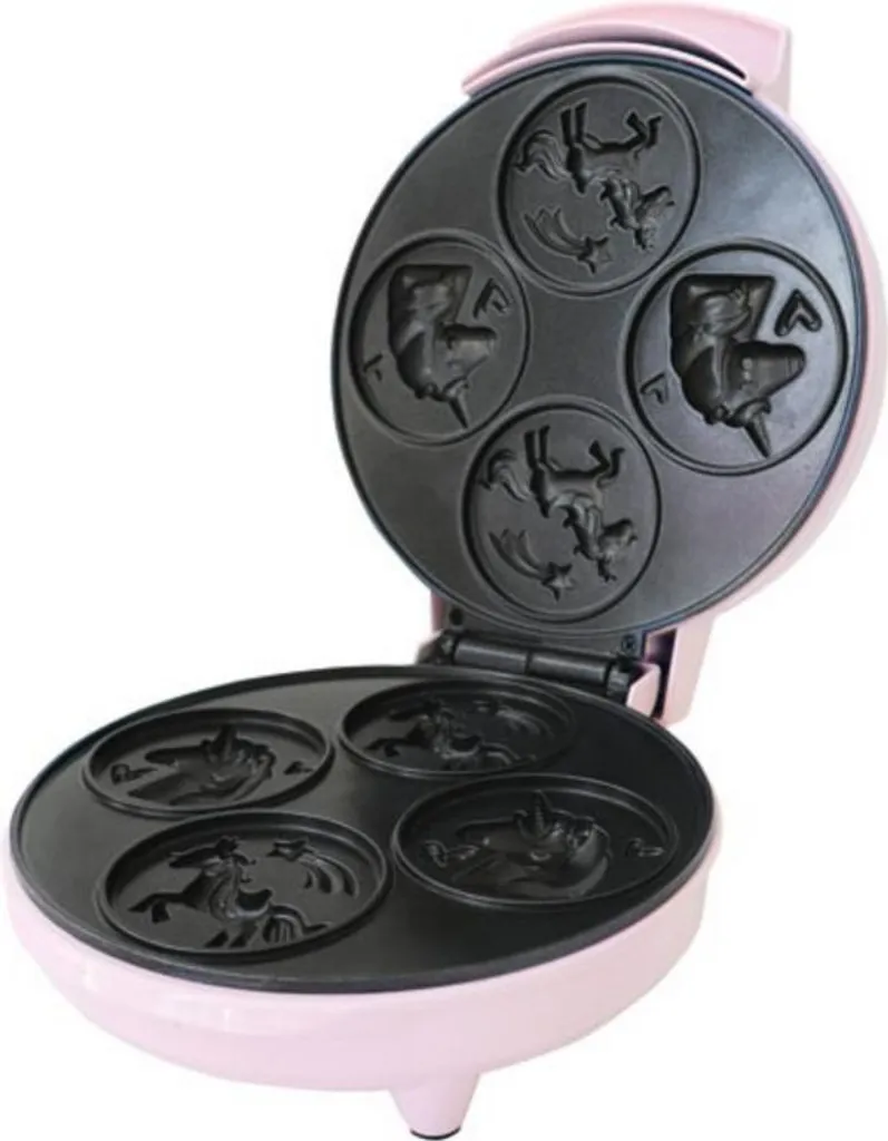 Gaufrier Bubble 700W Rose Tendre Scrapcooking 3886 Licorne Factory