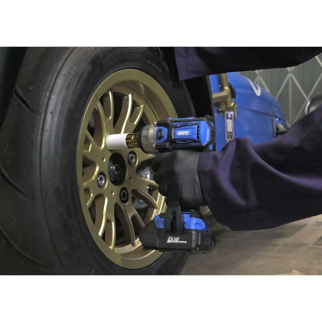 Visseuse à Chocs 20V Draper D20 Brushless avec Carré 1/2 Robuste