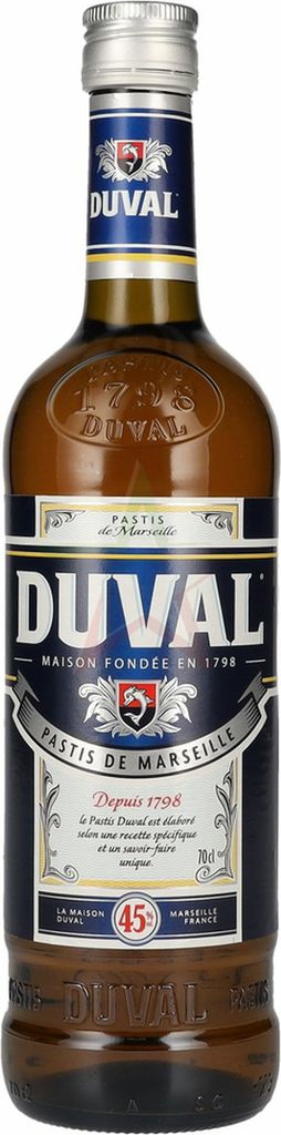 Duval Pastis de Marseille 45,00% 0,70 lt.