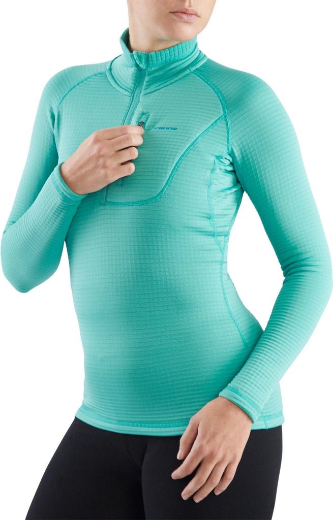 Viking Damen Bluse Türkis 740/23/9899/70 Grösse XL