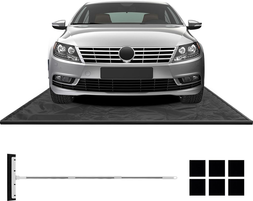 COSTWAY mata garażowa samochodowa 550x240cm mata olejowa Zdjęcie produktu 