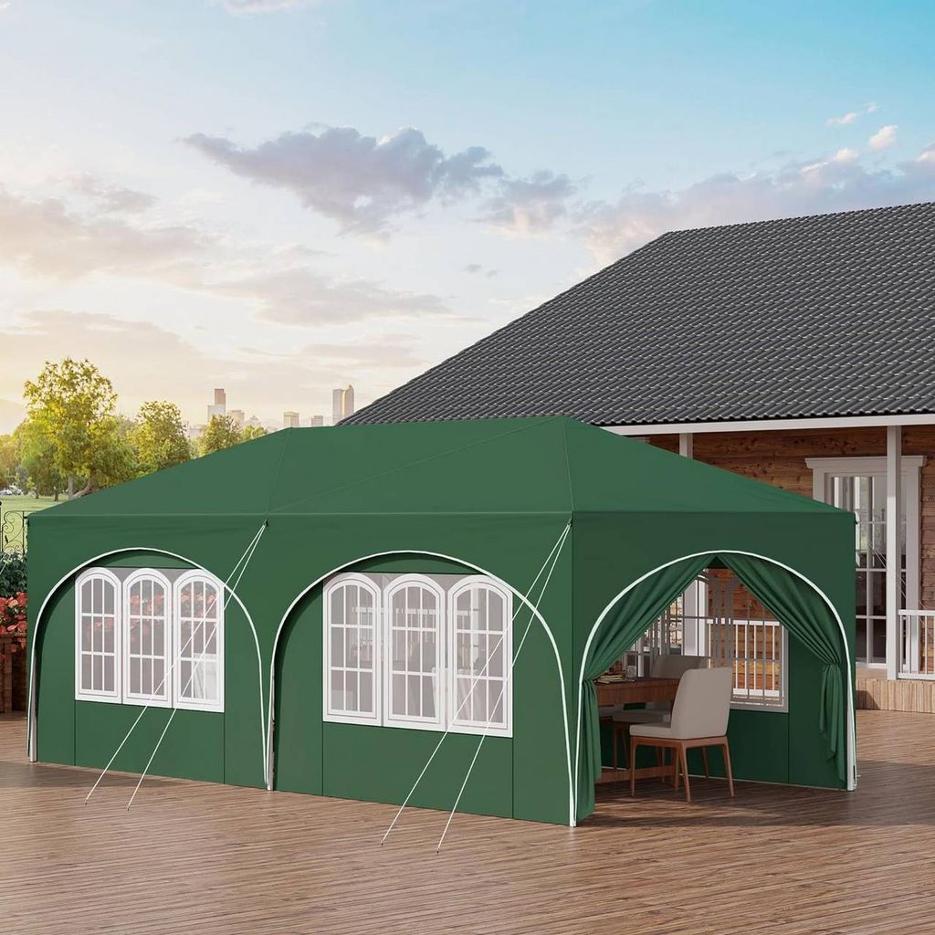 Pavilón WOLTU, s bočnými stenami, vodoodpudivá UV ochrana, Obrázok produktu 2