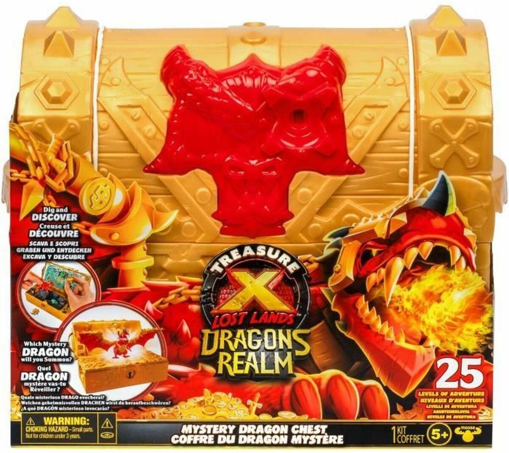 Playset Moose Toys Dragons Realm Treasure Chest