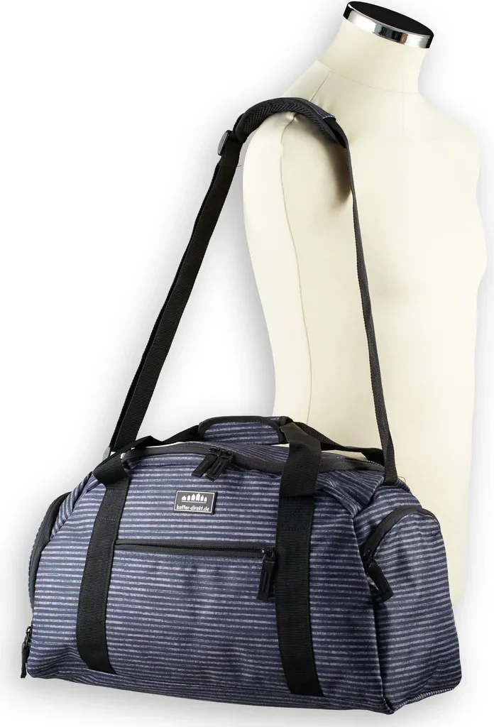 Koffer-direkt Two Travel II Borsa da Viaggio 46cm Grigio Ape | Saldi - 3