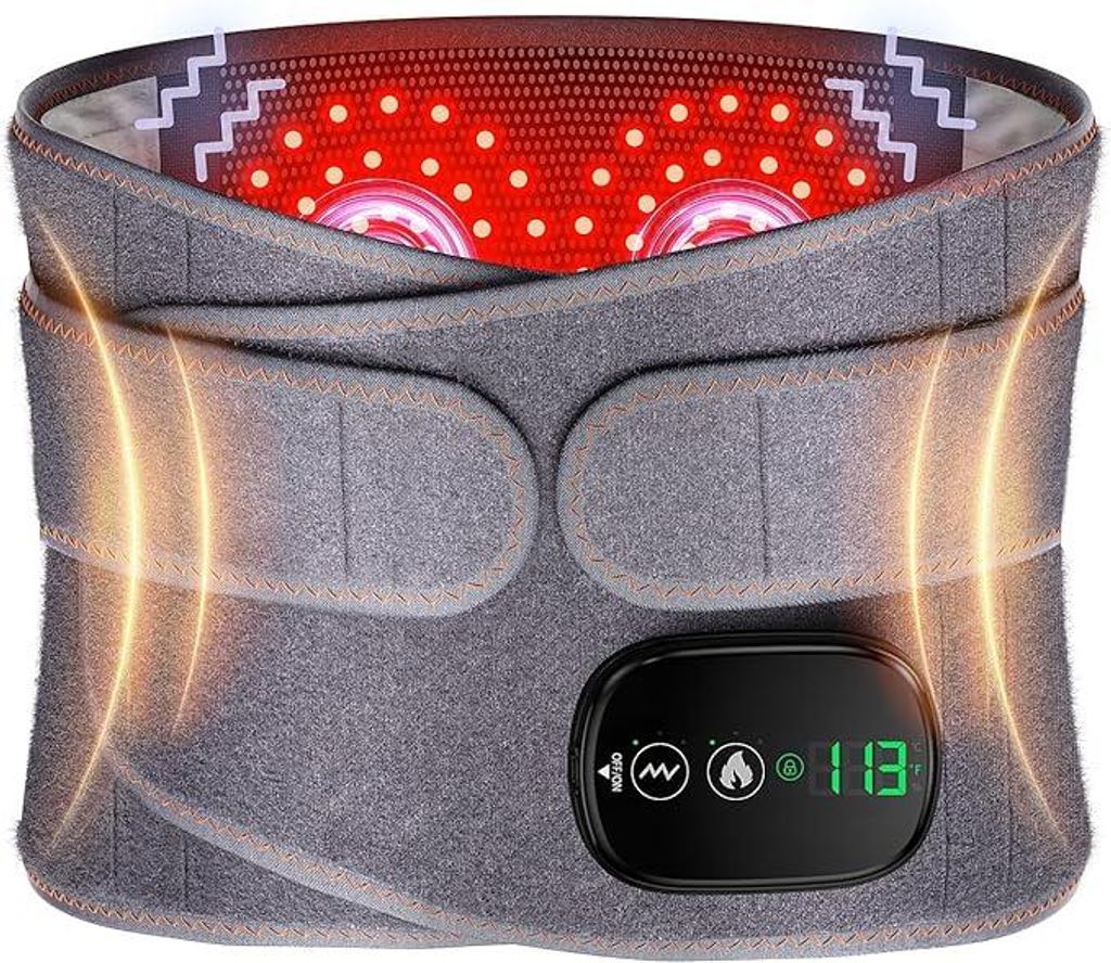 2 in 1 Elektrischer Massage-Gürtel, Kabelloser Beheizter Produktbild 