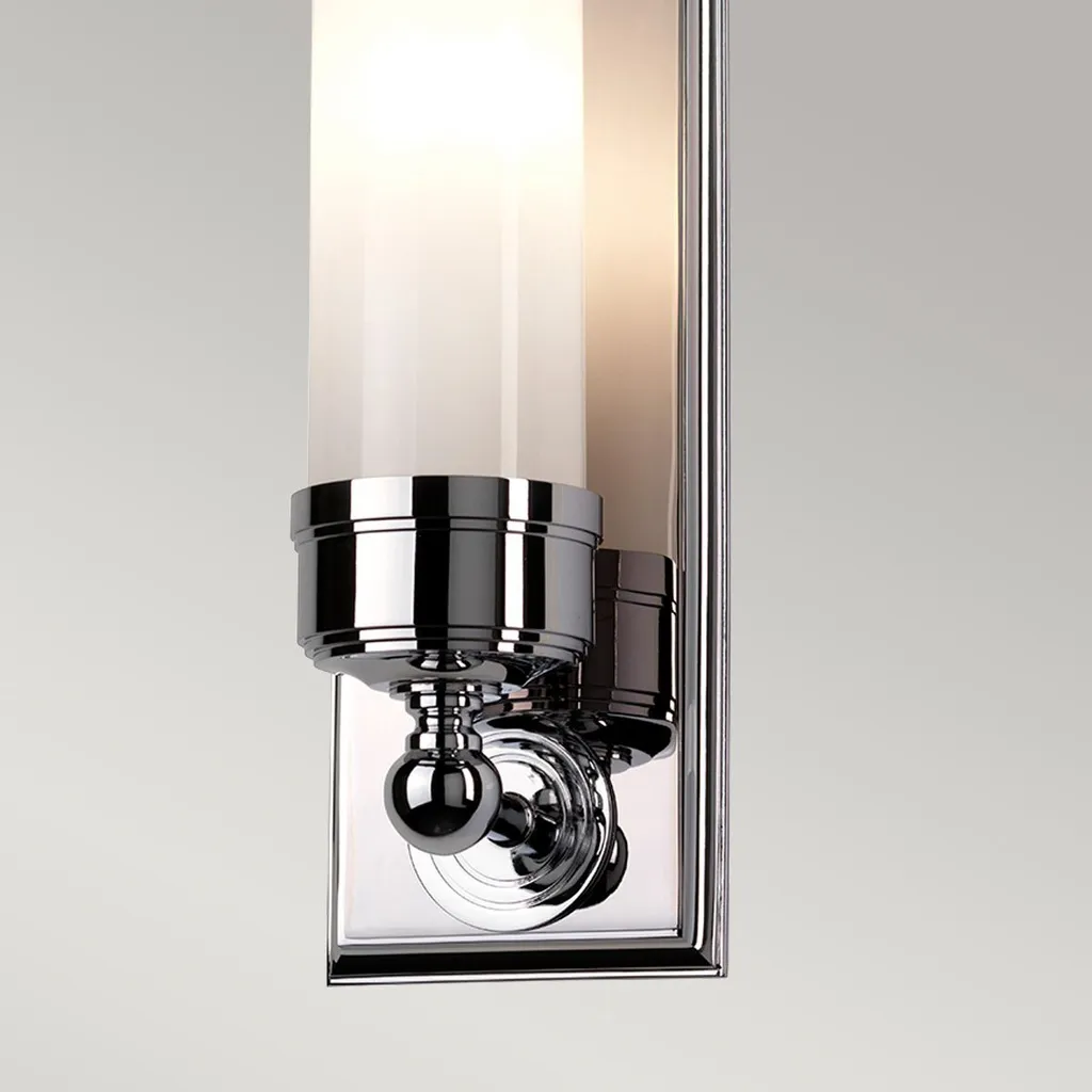 Applique IP44 Worcester Chrome Poli 36x12cm design Elstead Lighting - 8