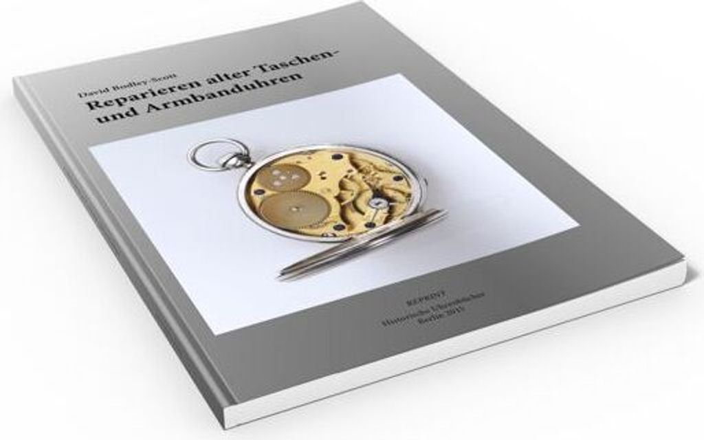 SELVA Buch Reparieren alter Taschen- und Armbanduhren