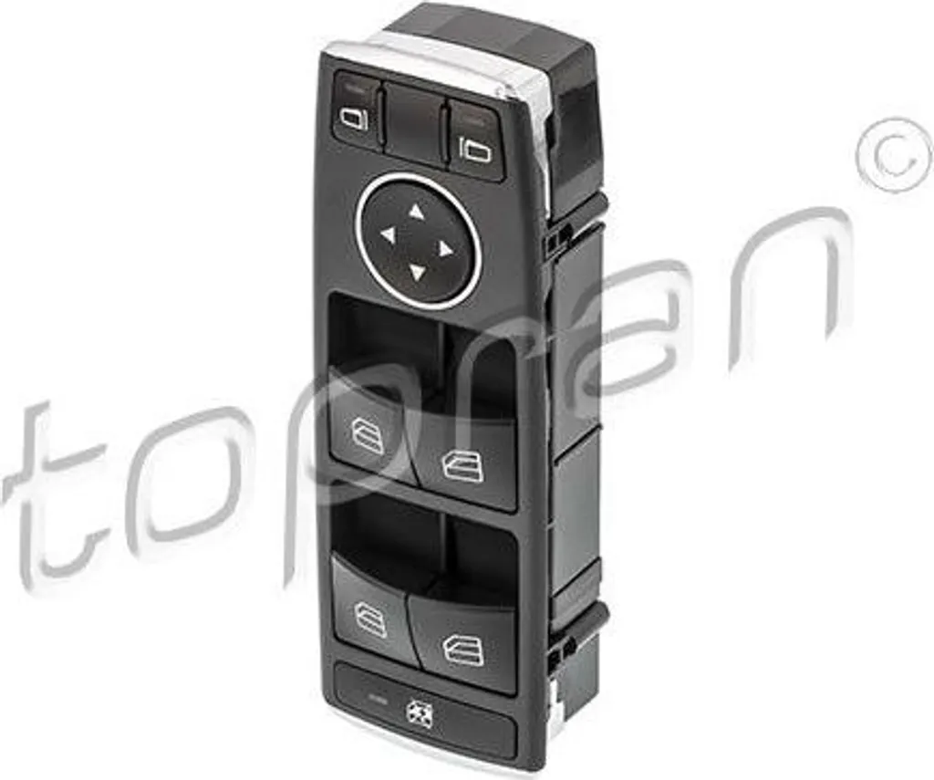 Interrupteur lève-vitre TOPRAN 409 629 pour Mercedes Classe C E GLK