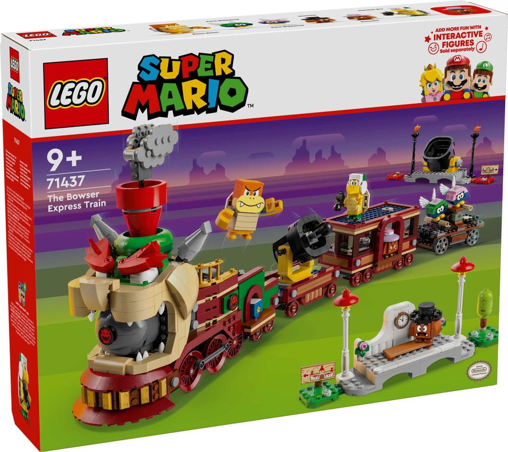 LEGO(R) SUPER MARIO 71437 Bowser et le train express Image du produit 