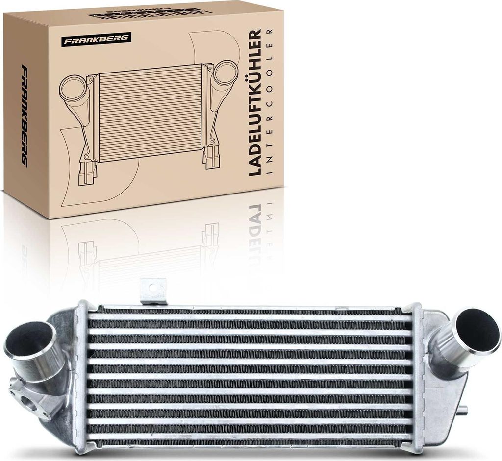 Frankberg 1x Ladeluftkühler Turbokühler für Hyundai i20 PB iX20 JC KIA Soul Venga YN 1.6L