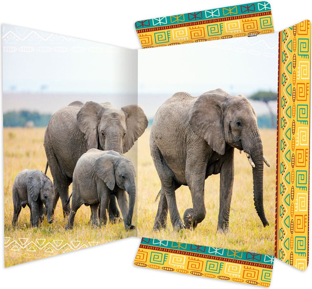 RNK Verlag Zeichnungsmappe "Elefant" DIN A3