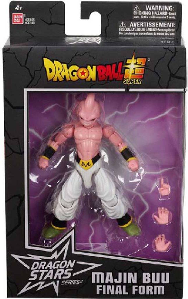 A Dragon Ball action figure in its packaging.