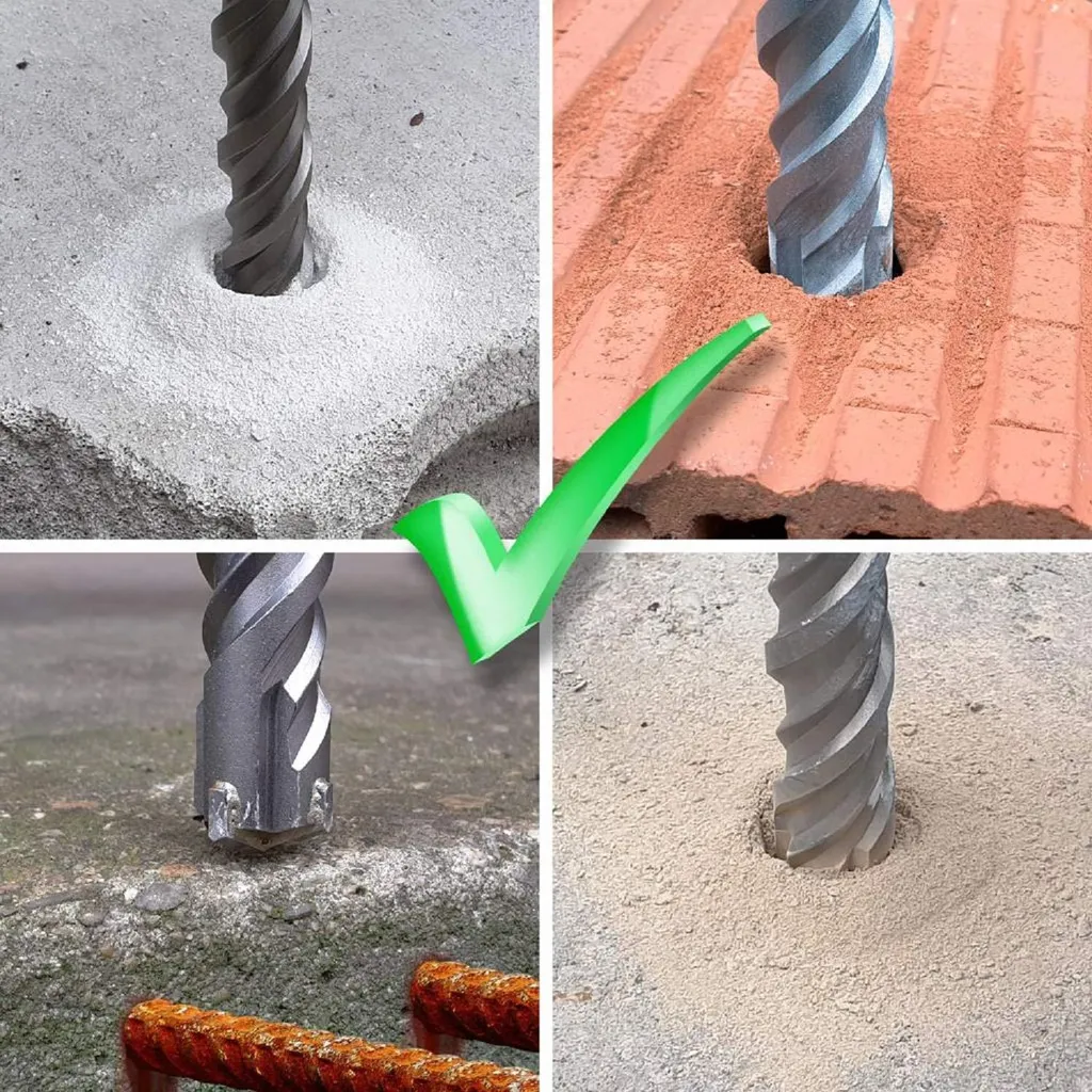 Foret à béton 32x460 mm queue SDS Plus pour perçage profond et intensif - 5