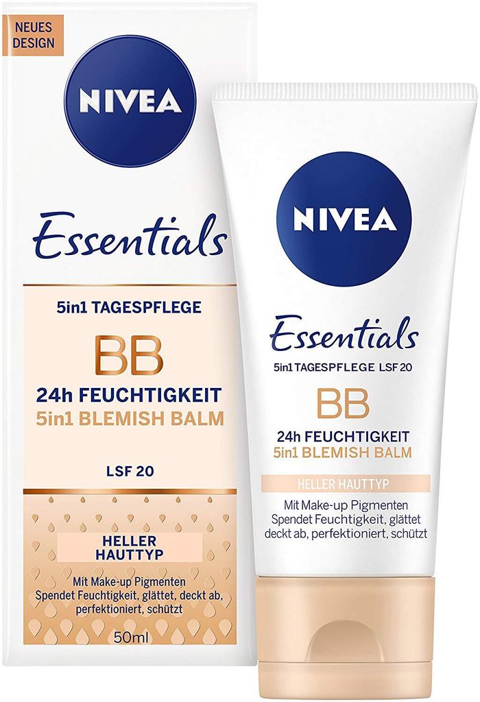 Nivea 5w1 koloryzujący krem BB 24h do jasnej karnacji 50ml Zdjęcie produktu 