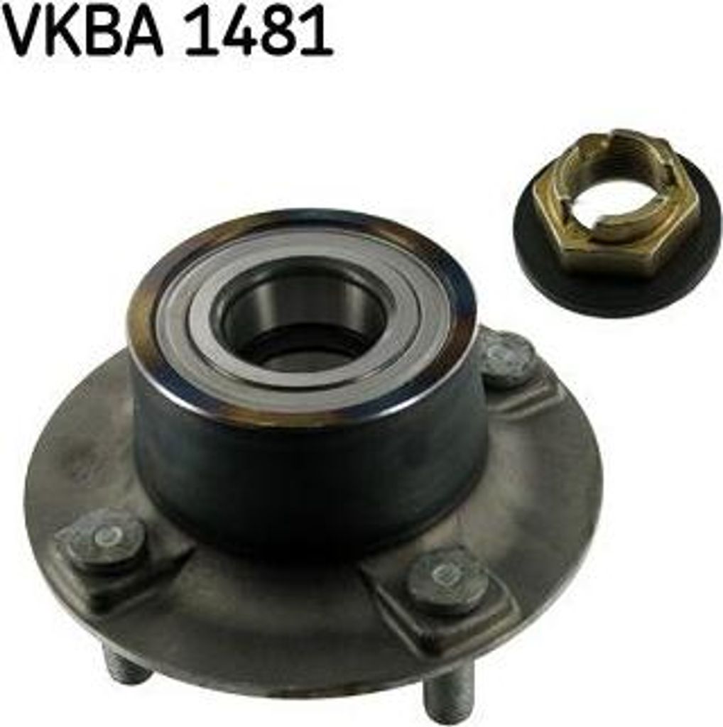 SKF VKBA 1481 Radlagersatz OE 5027621 kompatibel mit Cougar, Fiesta, Mondeo