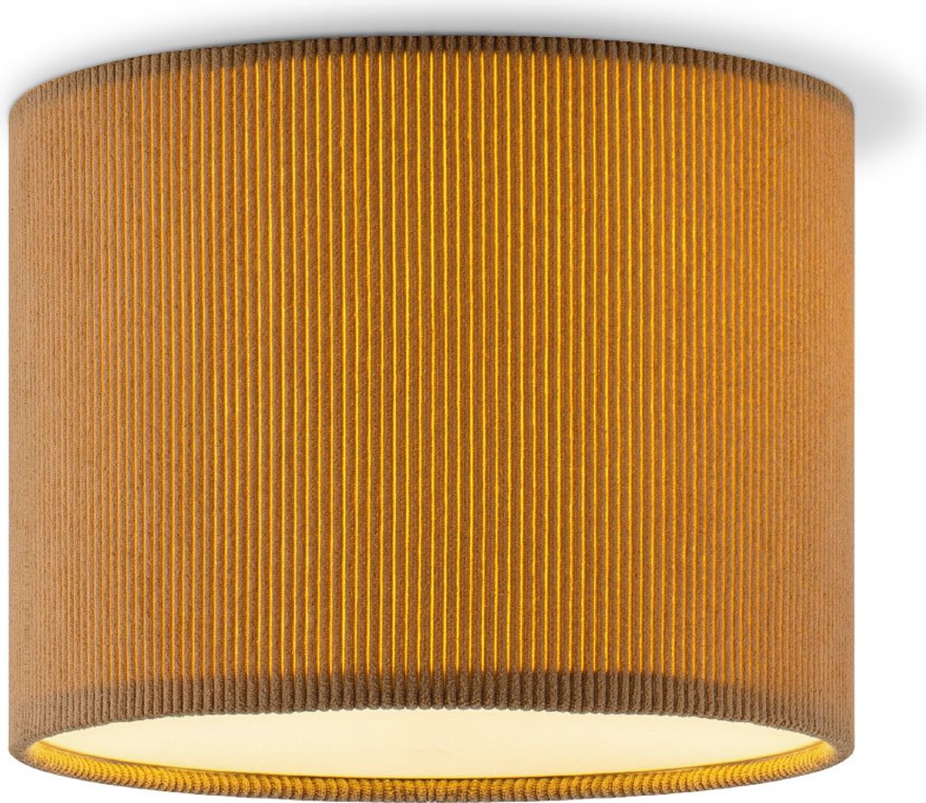 Home Sweet Home Zylindrische Kordel Plafond Lampe - Karamell ø22 x 17cm ø22 x 17cm