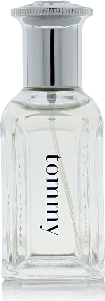 A clear, professional studio shot of a Tommy Hilfiger Tommy EDT perfume bottle.