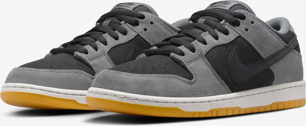 Nike SB Dunk Low Pro "Dark Smoke Grey" Grau, Größe: 37,5