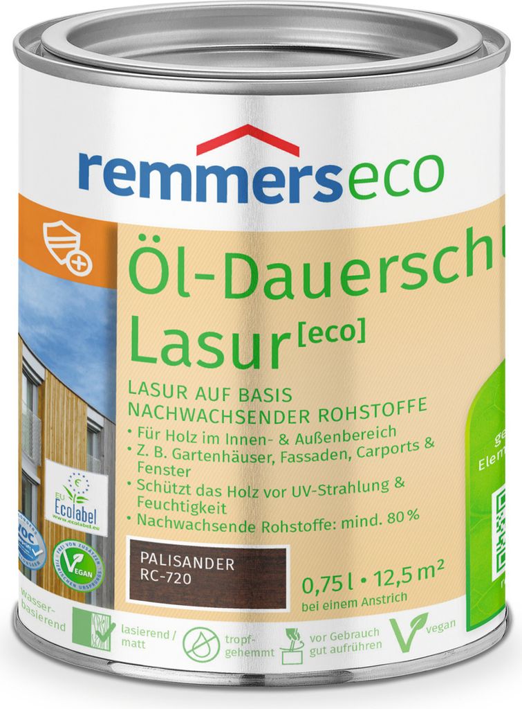 Remmers Öl-Dauerschutz-Lasur [eco] palisander (RC-720) 0,75 Produktbild 