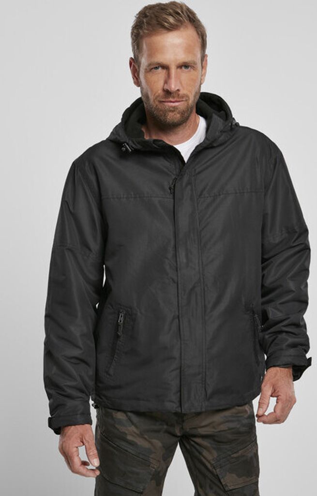 BRANDIT Frontzip Windbreaker czarny rozmiar 6XL Zdjęcie produktu 