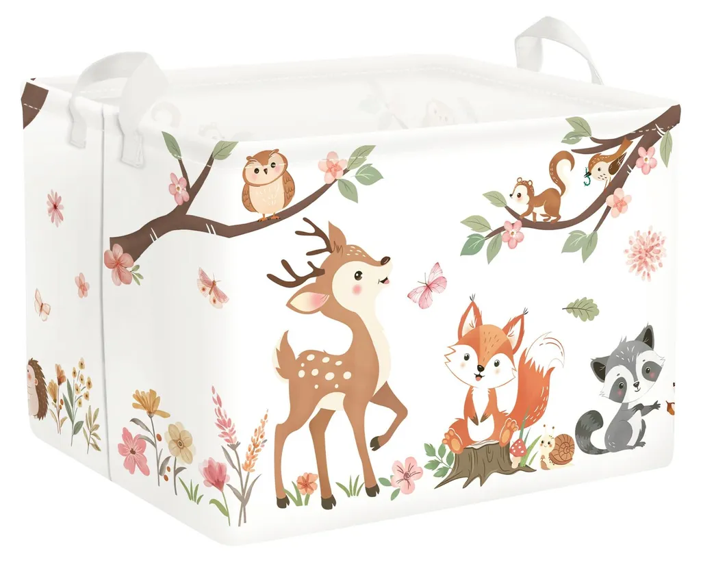 Rangement chambre enfant : fini le désordre avec ce panier animal