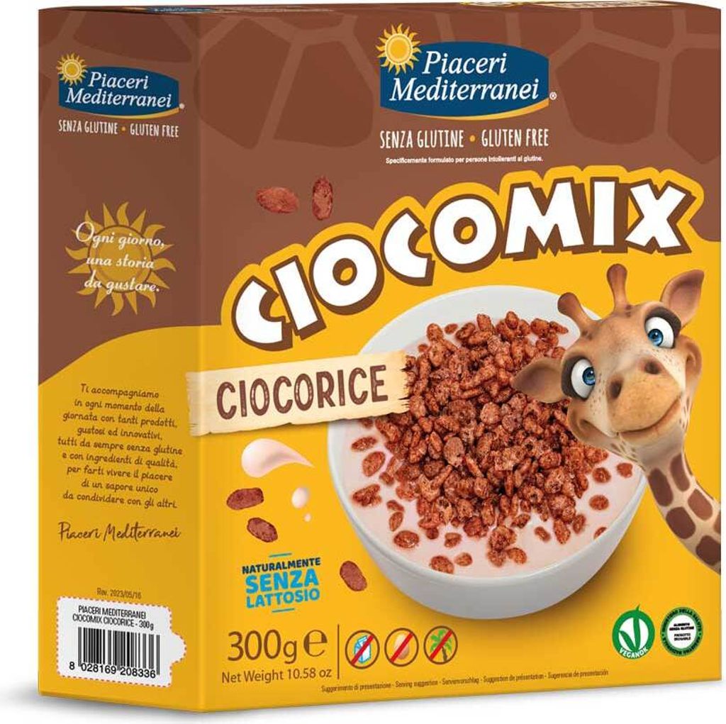 Piaceri Mediterranei Ciocomix Schoko-Reis-Crispies 300g Produktbild 