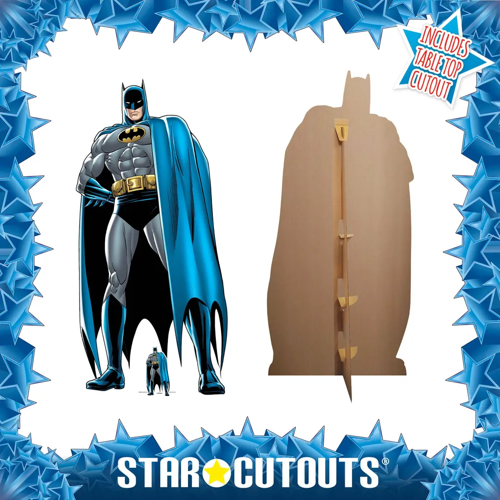 Batman Standy 192cm per Feste a Tema - DC Comics Cardboard Cutout - 3
