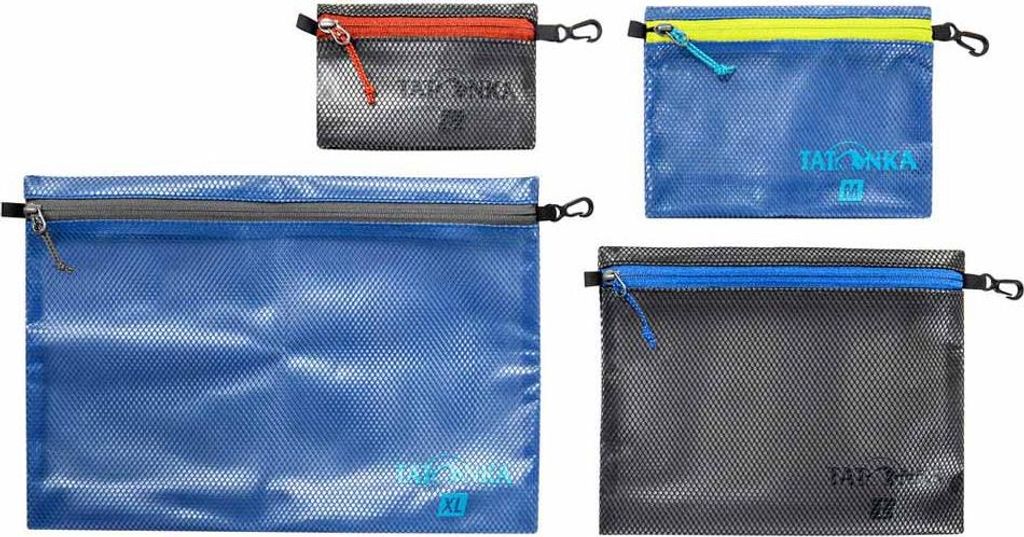 TATONKA Utensilientasche Zip Pouch Set Assorted schwarz