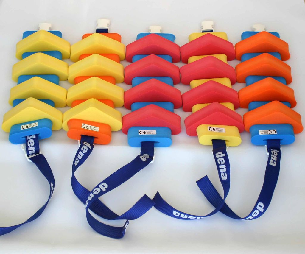 Schwimmgürtel Kinder mit Sicherheitsverschluß 60cm Länge farblich sortiert