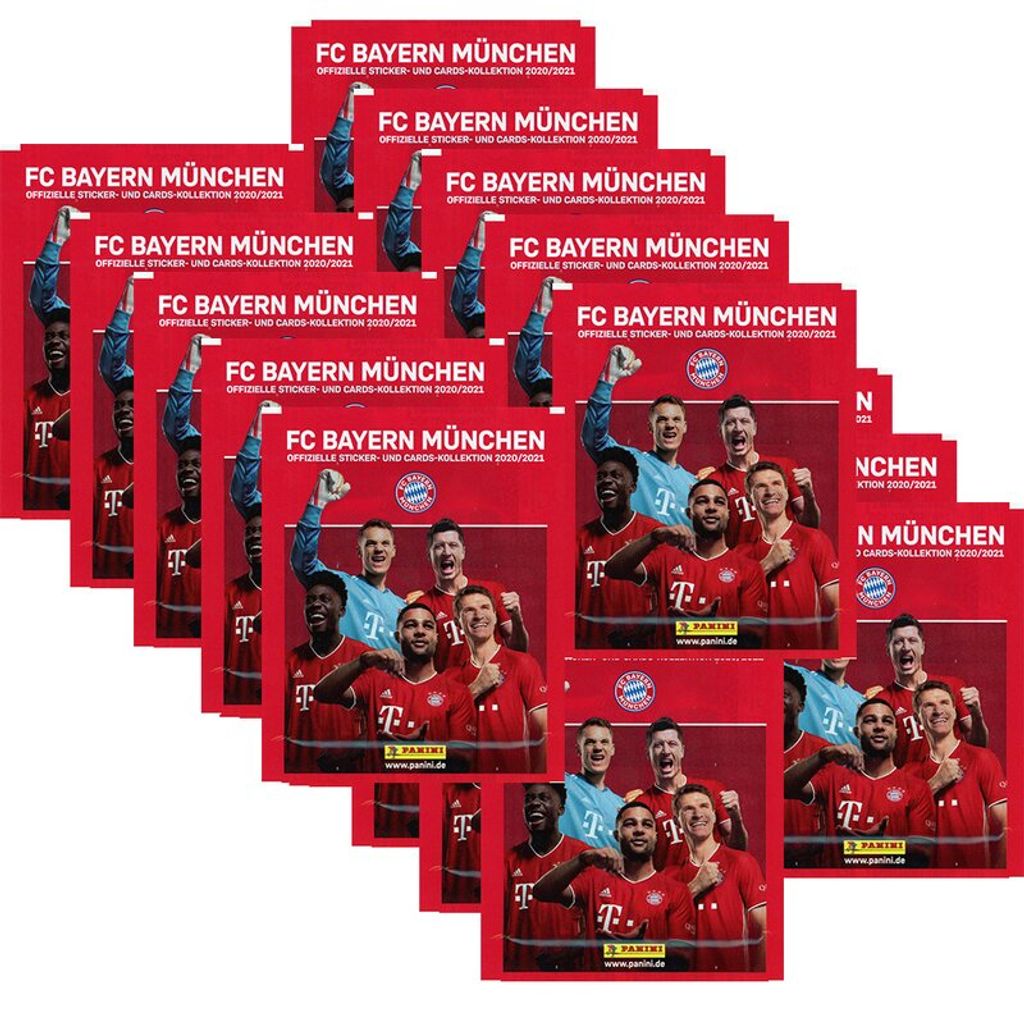 Panini FC Bayern München Stickerkollektion 2015/16-10 Tüten 