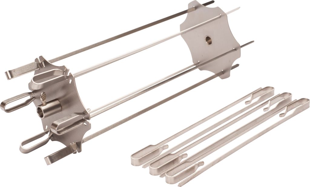 BBQ Rotisserie Kebab-Spieße-Set