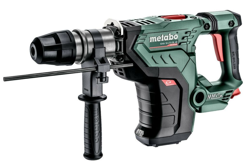 Metabo KHA 18 LTX BL 40 Akku-Hammer 18V x Ladegerät Kunststoffkoffer SDS max
