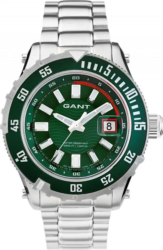 Montre GANT Pacific W70643 Étanche 5ATM : Design Épuré et Finition Acier