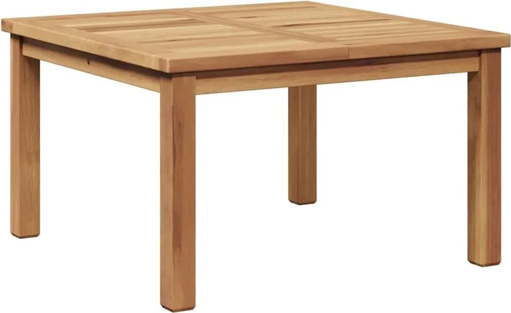 Tavolino da Caffè vidaXL Teak Marrone 60x60 cm | Design Essenziale