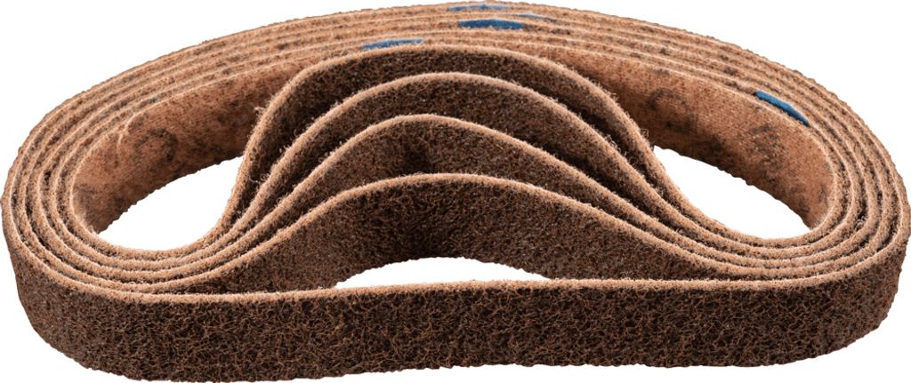 PFERD TOOLS Vlies Schleifband VB 40x820 mm A100 G für Feinschliff und Finish mit Rohrbandschleifer