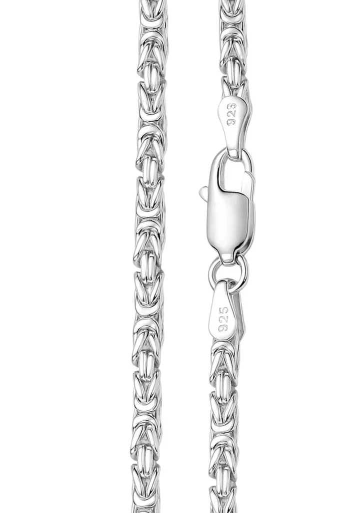 Chaîne royale argent 925 hypoallergénique 55 cm - Fini les irritations