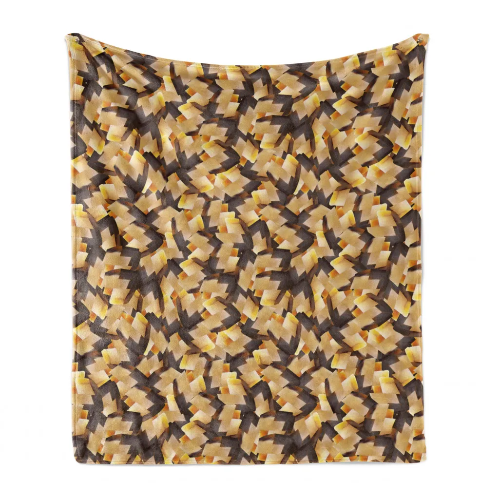 Coperta ABAKUHAUS Flanella Tortora 125x175 - Plaid Morbido Divano