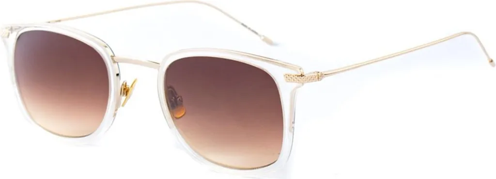 Lunettes de soleil Belstaff s208 de luxe avec monture vintage noire