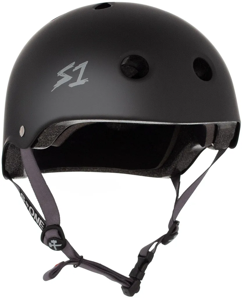 Casque Lifer S1 Noir Mat S - Protection Anti-Chocs Fiable et Durable