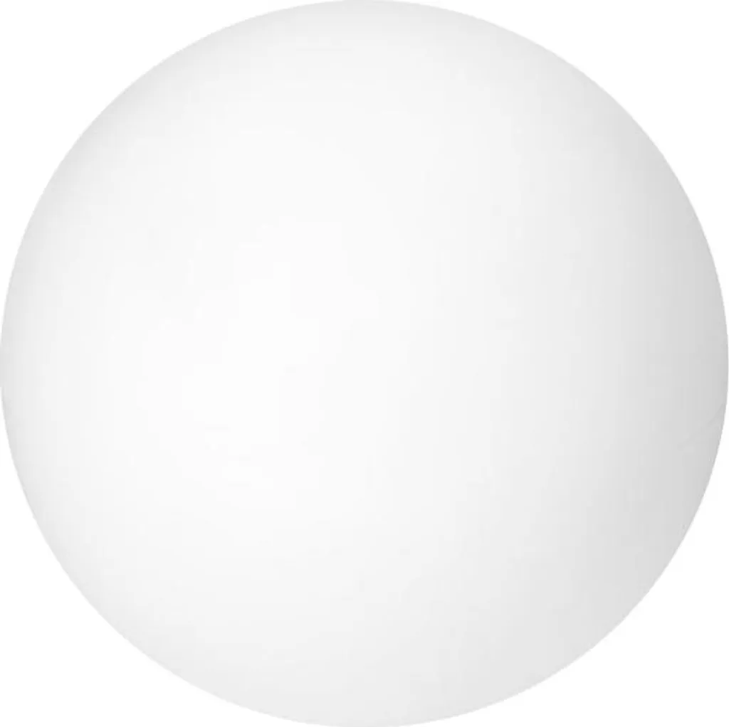 Lampe Boule Extérieure IP65 LUNA II E27 18W Blanche - Étanchéité Totale