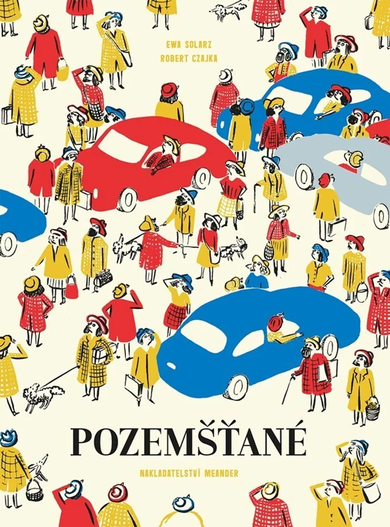 Livre documentaire illustré Pozemšťané par Ewa Solarz | 80 pages reliées
