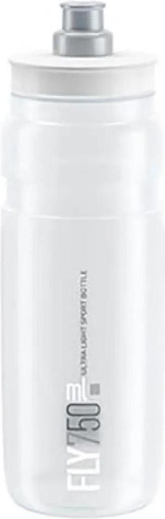 Borraccia Elite 'Fly' per MTB, 750 ml, trasparente/grigio Immagine del prodotto 