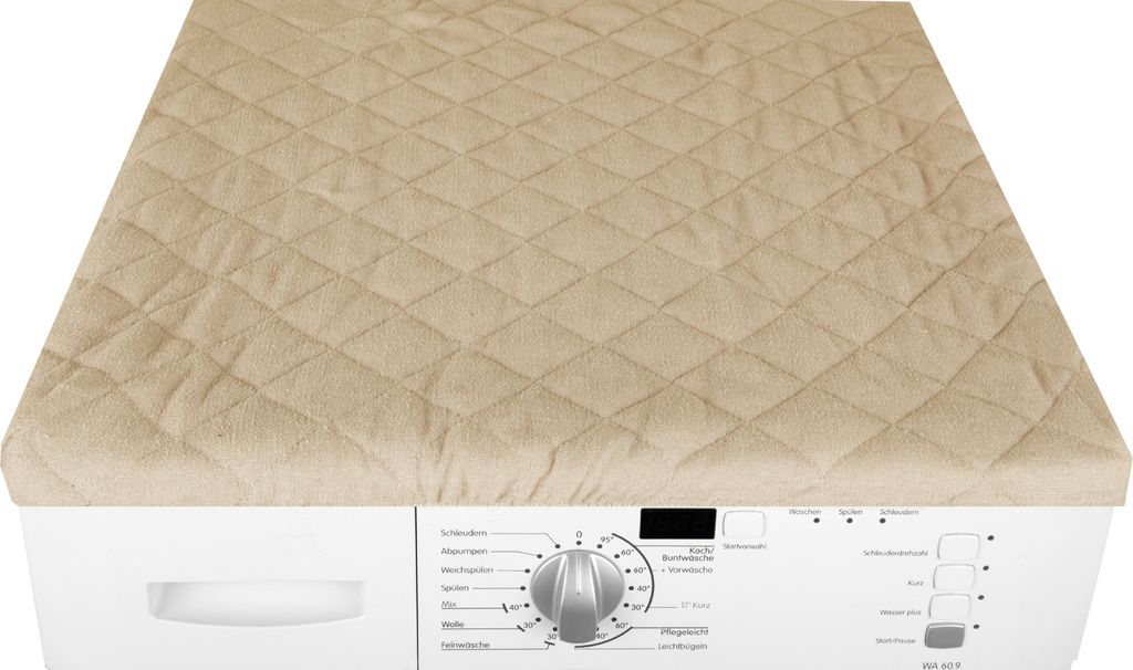 Waschmaschinenbezug ( Beige ) 60x60cm mit Gummizug, Produktbild 