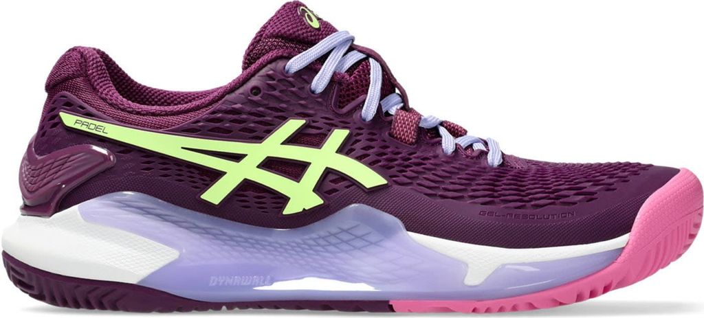 Asics Gel Resolution 9 Padel 1042a245 Malva Mujer